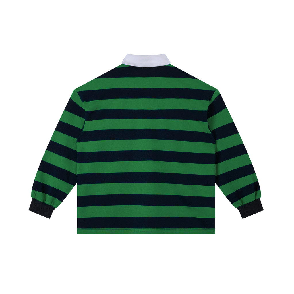 UNRULY Color Block Stripe Polo Shirt
