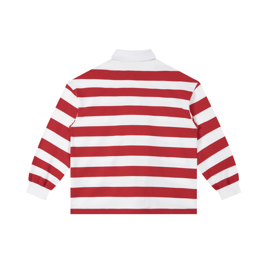 UNRULY Color Block Stripe Polo Shirt
