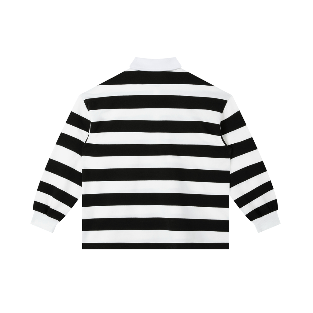 UNRULY Color Block Stripe Polo Shirt