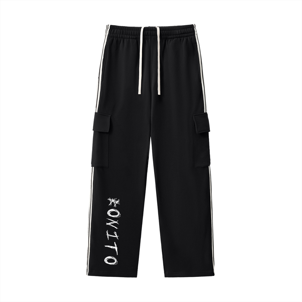 Side Stripe BONITO Straight-Leg Pants