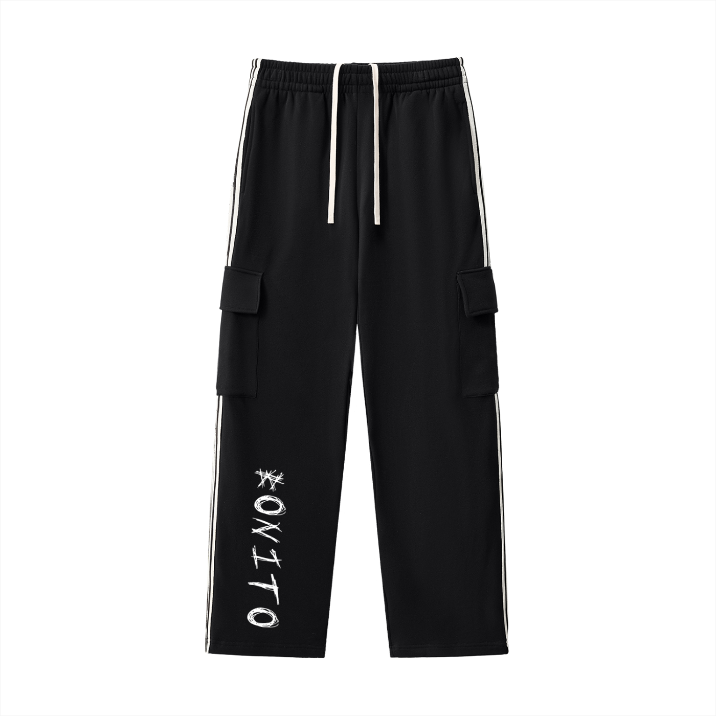 Side Stripe BONITO Straight-Leg Pants