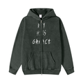 By His Grace Zip-Through Fleece Hoodie