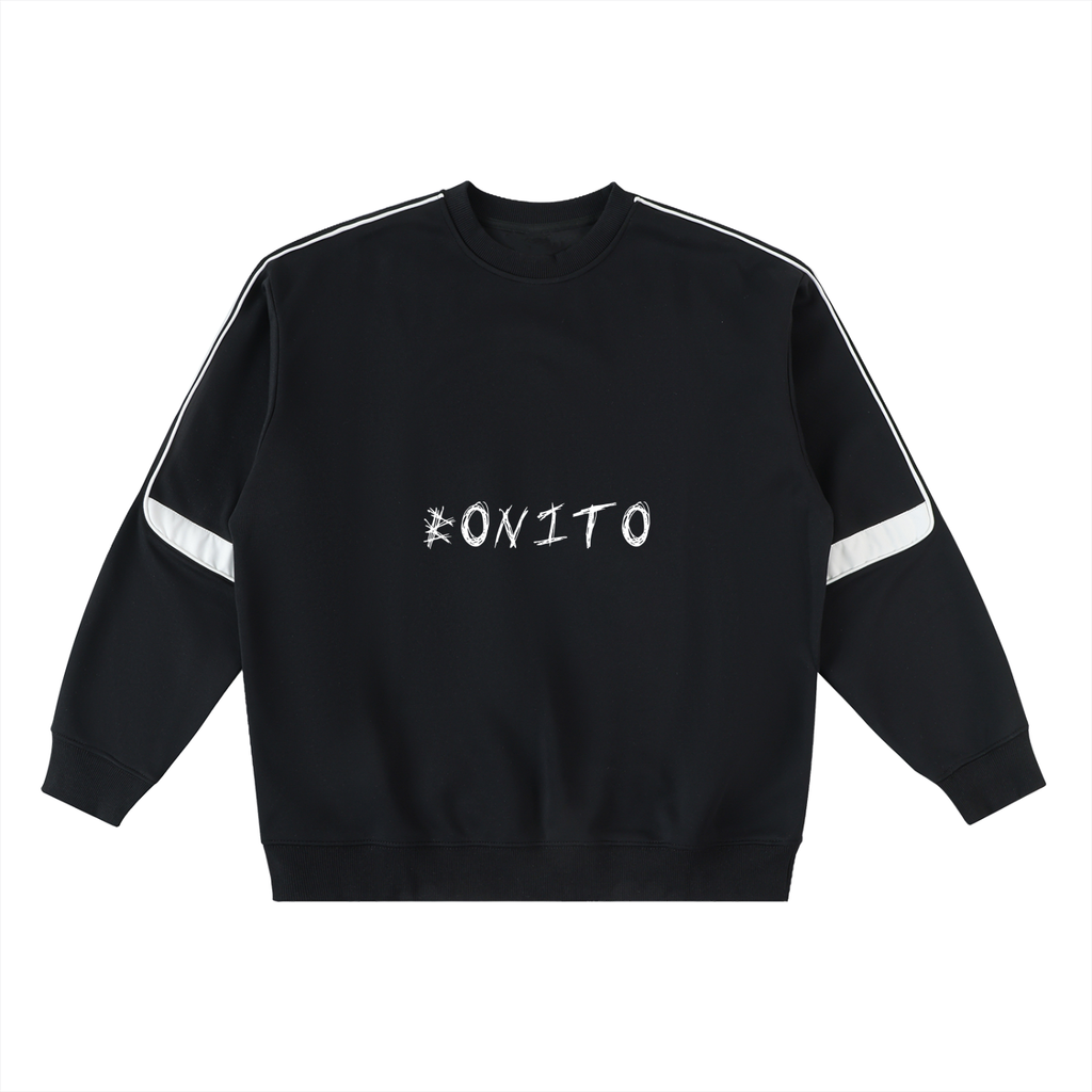 Oversized BONITO Crewneck Taped Sweatshirt
