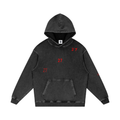Snow Washed '27'  Loose Cotton Hoodie