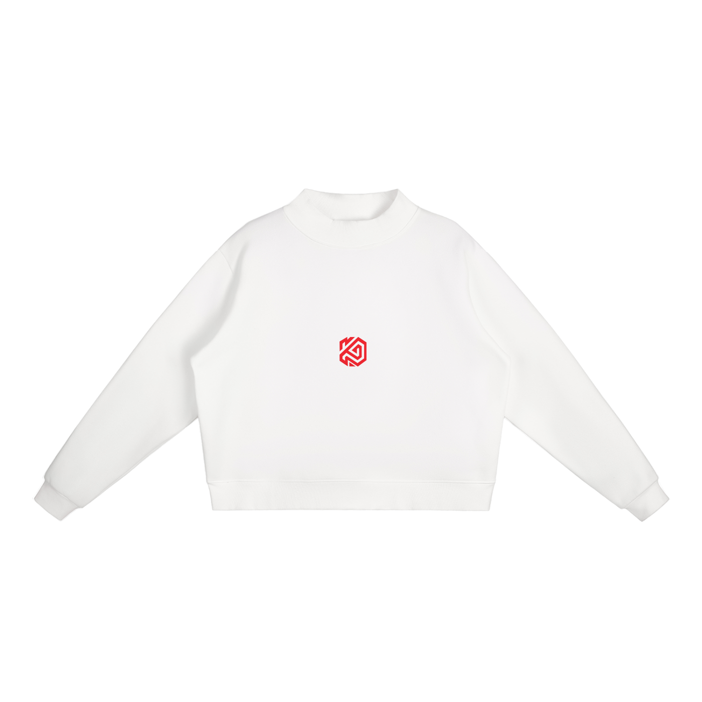 Essential KO Fleece-Neck Crew Sweatshirt